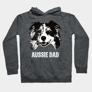 Australian Shepherd Dog Dad Hoodie
